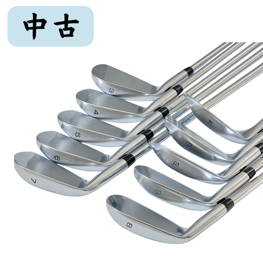 中古 MIZUNO T-ZOID COMP PLUS 鐵桿套組 10 支（#3-9, S, P, F）