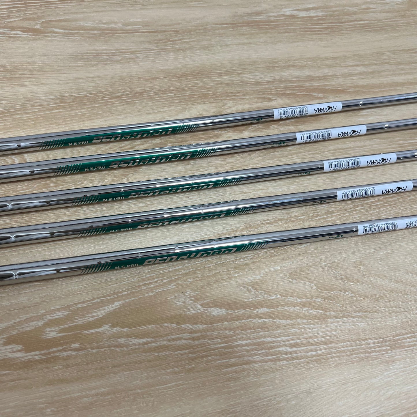 全新 Honma T//WORLD GS N.S.PRO 950GH neo 鐵桿5支（#6-10）