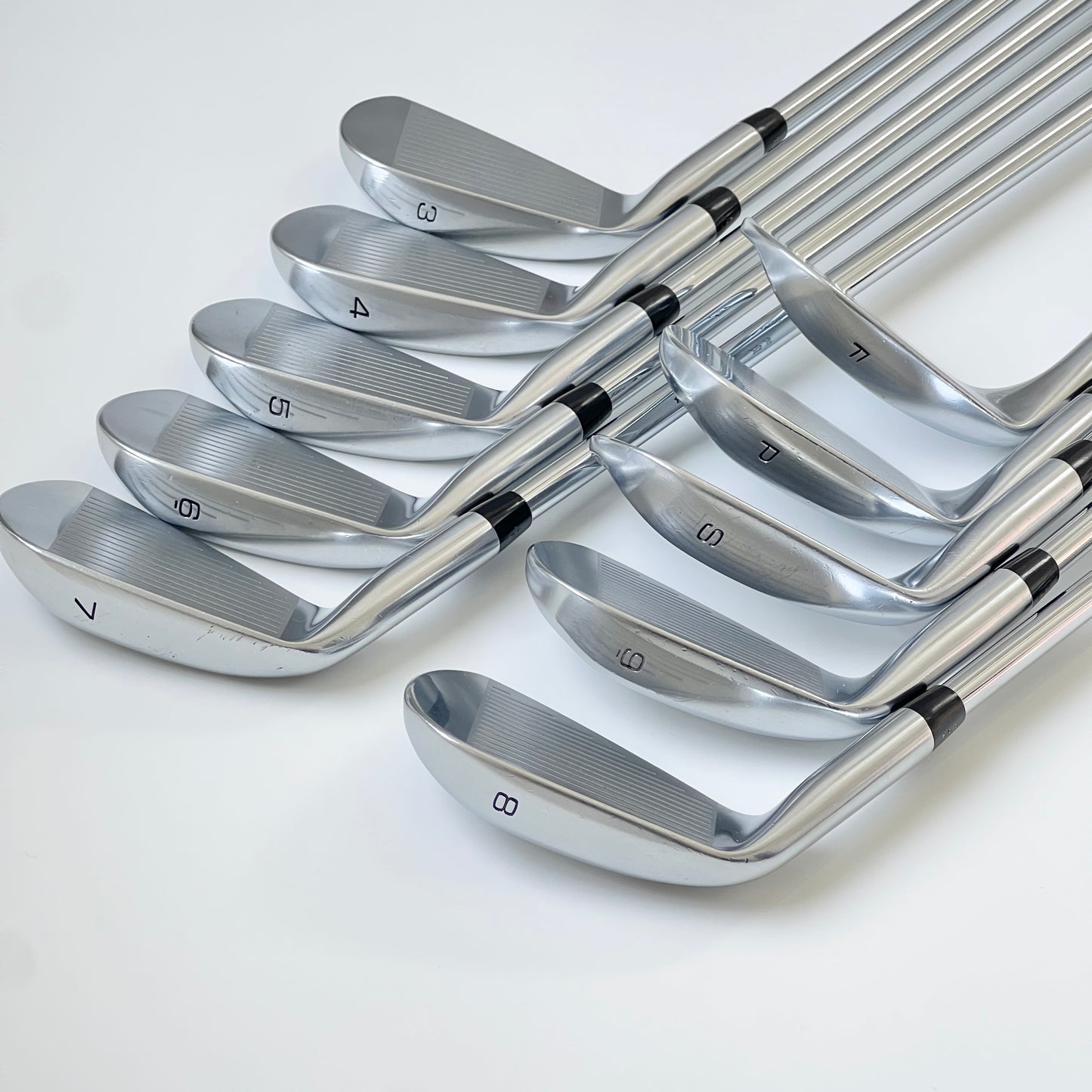 中古 MIZUNO T-ZOID COMP PLUS 鐵桿套組 10 支（#3-9, S, P, F）